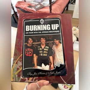 Jonas Brothers Burning Up Tour Book